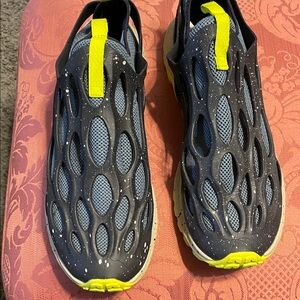 Merrell Blue and Yellow Trail/water Shoes